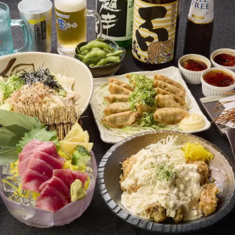 【120分飲み放題付】《新年会・歓迎会・送別会》マグロのお造りを堪能！名物コース5,000円