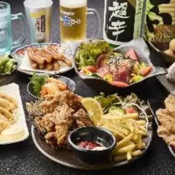【120分飲み放題付】「コスパ◎の創作串カツを堪能！」お手軽コース(計8品)4000円(税込)