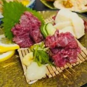 上馬刺し盛り合わせ(3種)