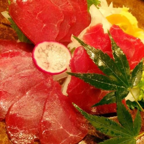 Lean meat sashimi