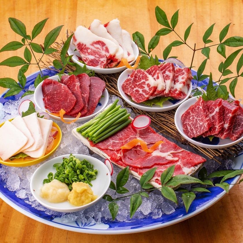 ≪Infection control certified shop≫ Private room, all-you-can-drink course from 5,000 yen.Local dishes such as horse sashimi are available