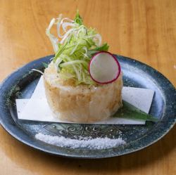 Deep-fried radish
