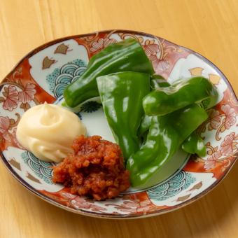 【スピード】肉味噌ピーマン