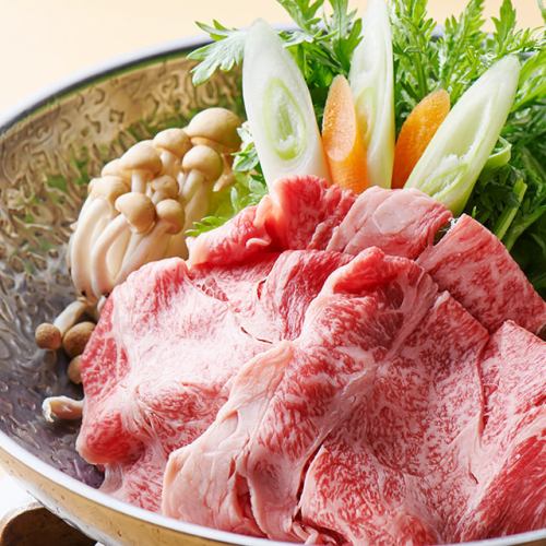 A5ランクの贅沢な肉を堪能