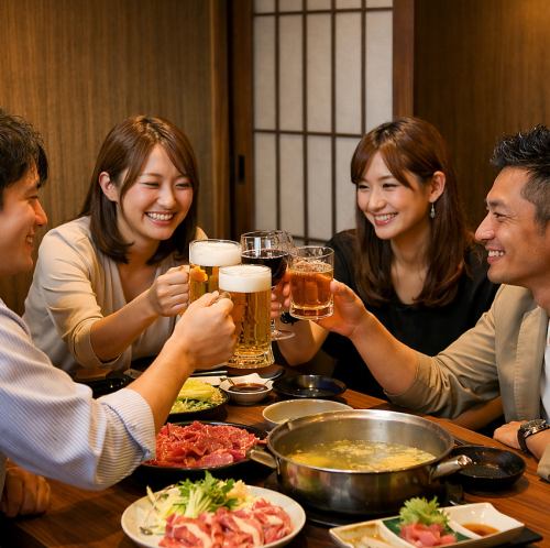 個室で気軽な宴会に◎