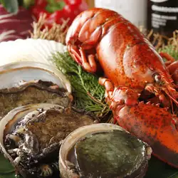 Extra-large spiced grilled lobster