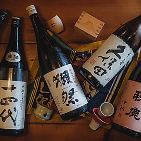 【豊富なドリンク】プレミアム焼酎の種類に自信アリ！