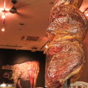 年末遅割特別シュラスコ2時間食べ飲み放題プラン 5,800円