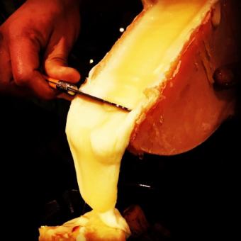 For a spring girls' night out ◎♪ 3 hours all-you-can-drink [Raclette cheese & fondue Nordic resort course] 8 dishes 3980 yen