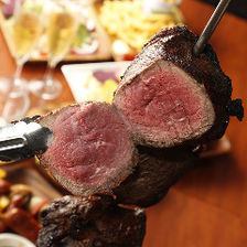 [Value for money lunch!] 2-hour system "Charcoal-grilled churrasco course" [5,200 yen → 3,500 yen]