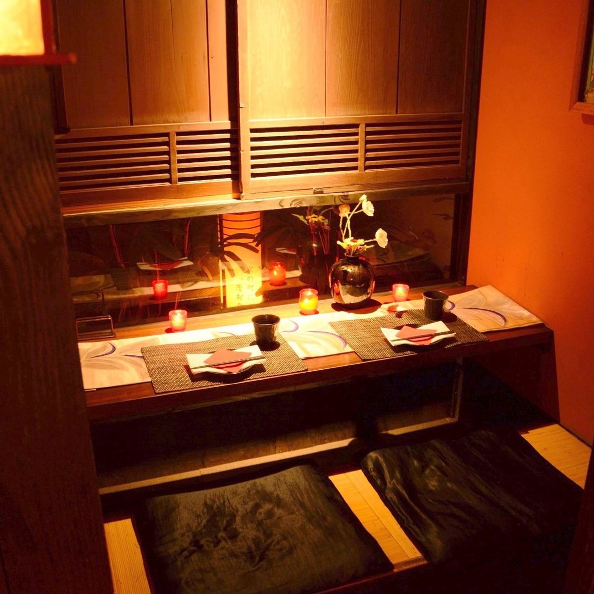 [Popular] Recommended for dates ♪ 14 private rooms for 2 people! For a relaxing date ♪