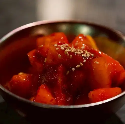 수제 생 토마토 김치