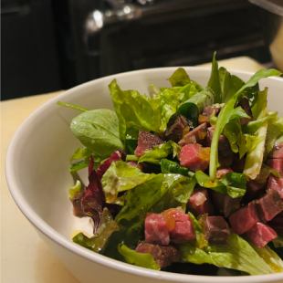 Wagyu roast beef salad