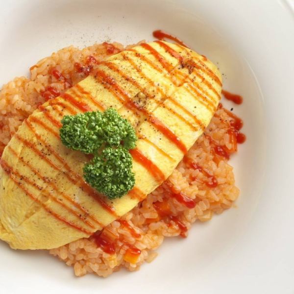 Matsusaka beef omelet rice