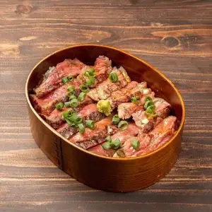 100g Japanese Black Wagyu Lean Beef Steak Bento Box