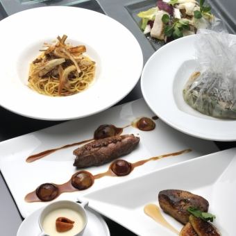 [Guaranteed private room / 7-course prix fixe course] Enjoy the finest Saga beef Course with a choice of pasta/main