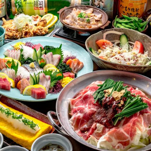 [3 types of exquisite hotpot + all-you-can-drink including draft beer] 4500 yen including tax! Luxury course♪