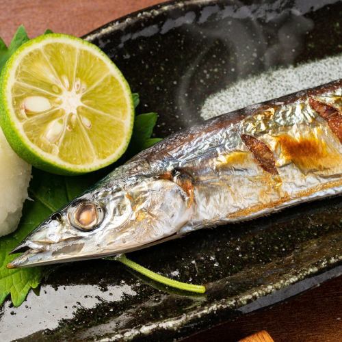今年も解禁！秋刀魚焼き！