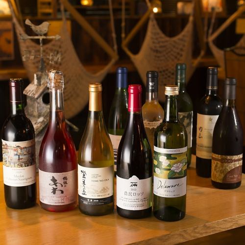전국에서 들여온 지금 화제의 「일본 와인 "50 가지