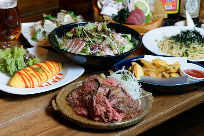 We recommend the banquet plan of the strong man Kumoji store! Both meat and seafood are ◎