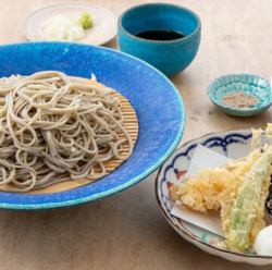 海老と野菜の天せいろ