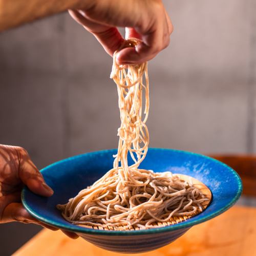 蕎麦の香りは挽きたてが命