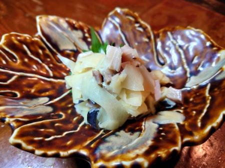 Gari mackerel and mountain wasabi