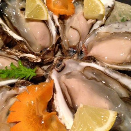 【牡蠣会席６０００円】地酒各種・２時間飲み放題付