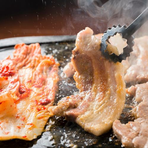 All-you-can-eat samgyeopsal