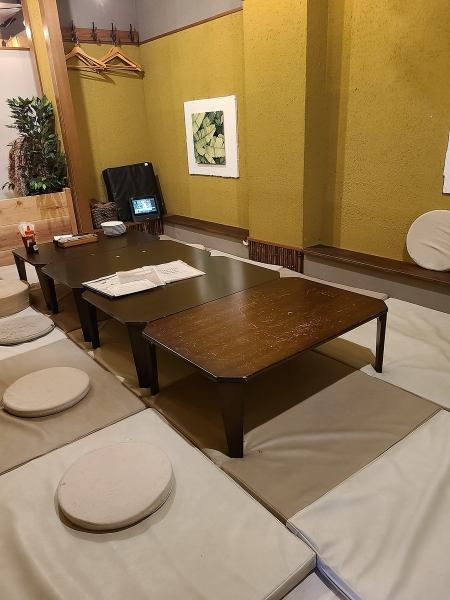 [Safe for small children] Tatami seats available for families in semi-private rooms ☆