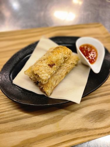 Fried seafood spring rolls (3 pieces~)