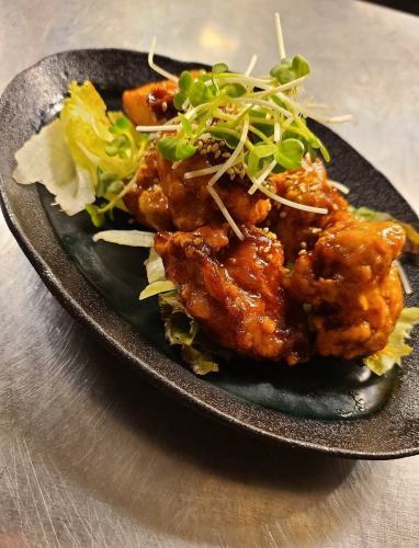 韓国風　鶏の甘辛あげ