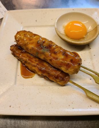 みつせ鶏のつくね串　(3本～)