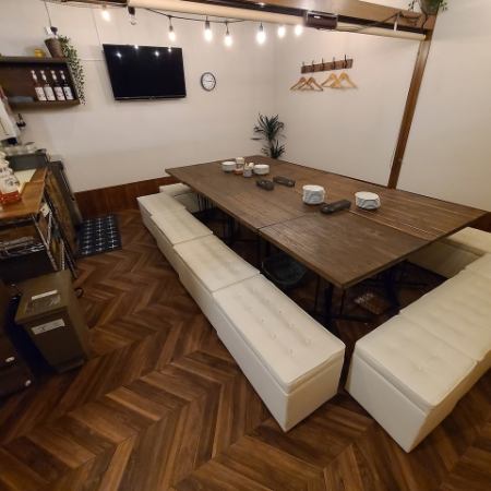 【貸切ルーム専用】6000円コース<全10品程度>10名様～OK！150分(L.O30分前)セルフ飲み放題付き