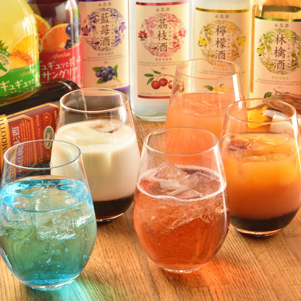 種類豊富なカクテル♪