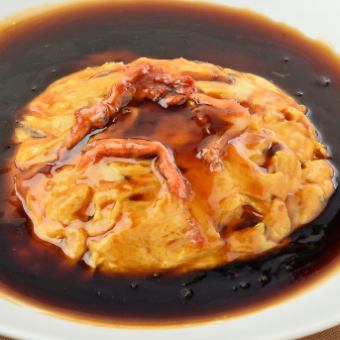 천진 밥 (흑초의 감초 팥소)