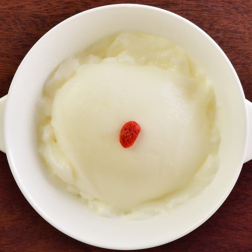 やわらか杏仁豆腐