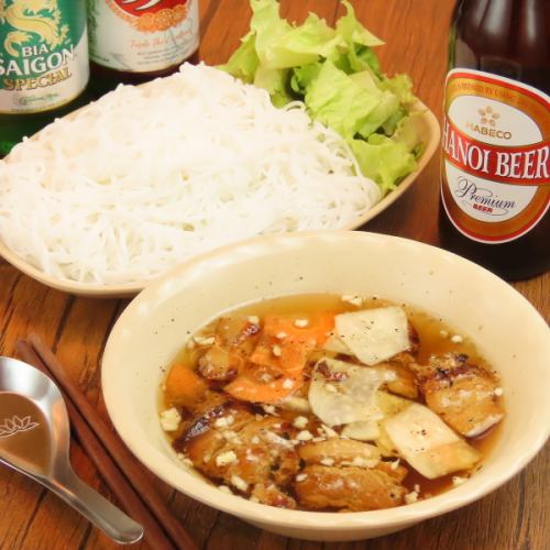 【◆本場ハノイの味を再現！ブンチャー◆】地元の方々にも愛されるつけめんが味わえます