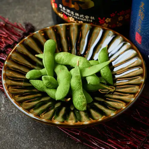 Boiled edamame