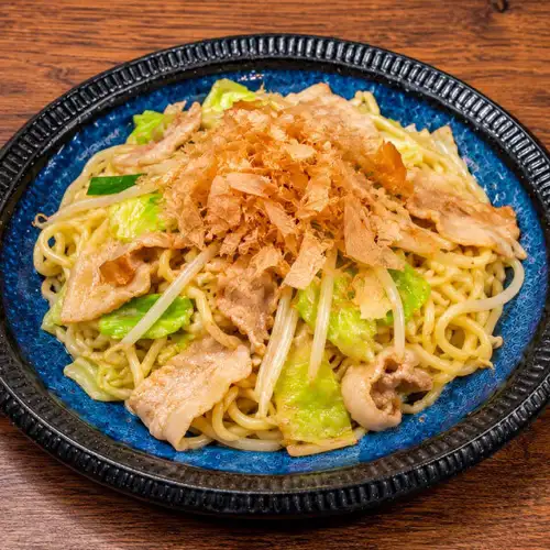 Pork belly and pork bone broth stir-fried champon