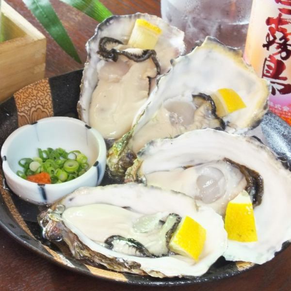 [Perfect with alcohol♪] Fukuoka Moji raw oysters with ponzu sauce