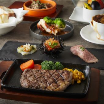 黑毛牛牛排套餐