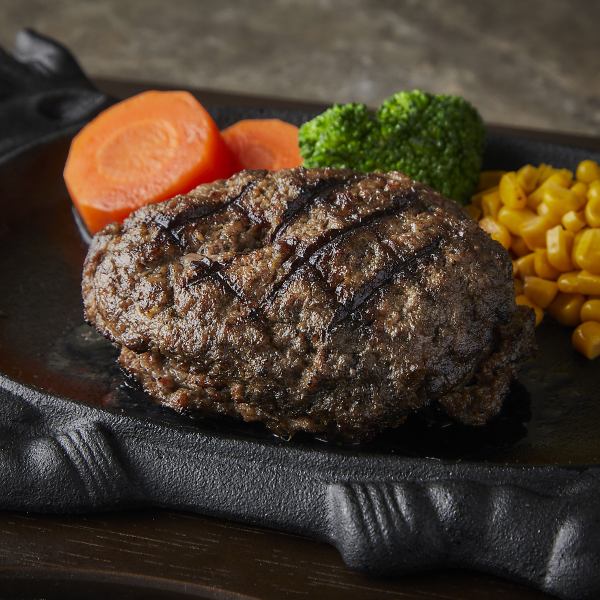 【後悔させないご褒美ランチ】つなぎ不使用!!三大和牛・松阪牛入り牛100%ハンバーグは肉肉しさ100点満点♪