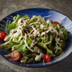 俺んちのサラダ～すりおろし野菜ドレッシング～