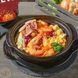 海鮮ラーメンタイソース付け、