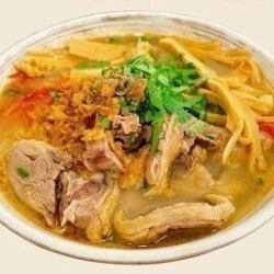 Duck and bamboo shoot bun