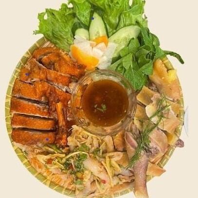 ロスト鴨肉、茹で鶏肉