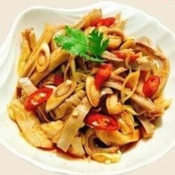 Pork tripe with spicy sauce / Pork tripe with lemongrass