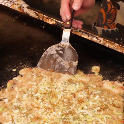 種類豊富◎もんじゃ焼き