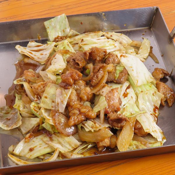 ホルモンたっぷり！大人気の全快焼き